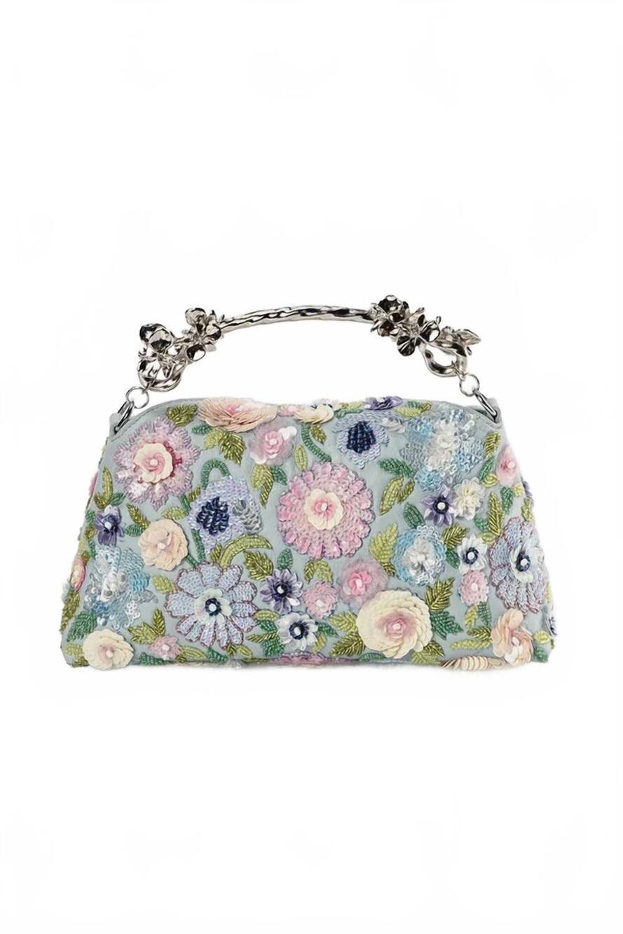 NEW LA FUORI women's isolde mystical meadow bag in green